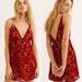 Free People Dresses | Free People Red Lace Dress | Color: Red | Size: 2