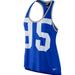 Nike Tops | Nike 95 Athletic Blue White Racerback Mesh Tank Top Xs | Color: Blue/White | Size: Xs