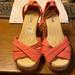 American Eagle Outfitters Shoes | American Eagle Sandals Sz. 6 | Color: Pink/Tan | Size: 6