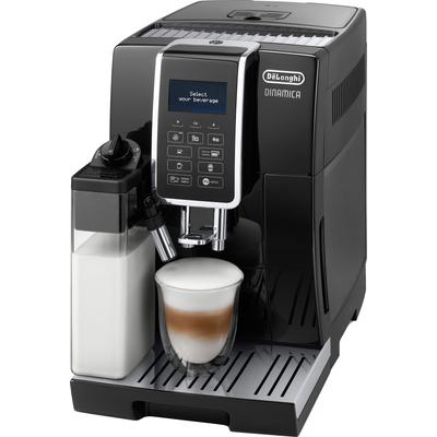 DE'LONGHI Kaffeevollautomat "Dinamica ECAM356.57.B - 14 Kaffeegetränke mit perfektem Milchschaum", schwarz, B:23,6cm H:34,8cm T:42,9cm, Kaffeevollautomaten, Kannen-Funktion (6 Tassen), Kegelmahlwerk (13-stufig), 5 Kaffeestärken, Topseller Image