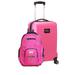 MOJO Pink Pepperdine Waves Personalized Deluxe 2-Piece Backpack & Carry-On Set