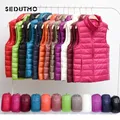 SEDUTMO – veste d'hiver Ultra légère en duvet de canard pour femme doudoune courte bouffante