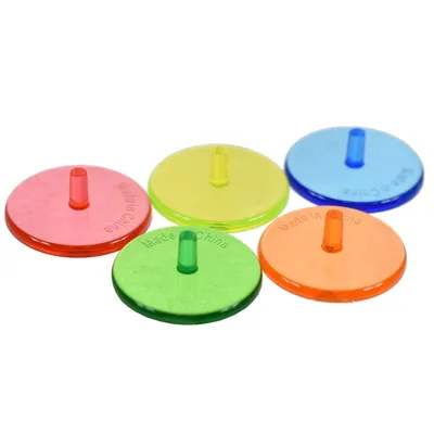 Marqueurs de Position de balle de Golf en plastique Transparent couleurs assorties diamètre 24mm
