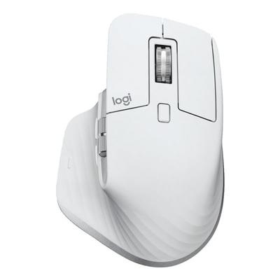 Logitech Kabellose Maus »MX Master 3S« - hellgrau grau, 8.43x12.49x5.1 cm