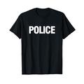 Polizei Police Officer Print T-Shirt für Herren Damen Kinder T-Shirt