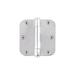 Viaggio 602-3.5-ARC-HINGE-RAD 3.5" x 3.5" Solid Metal 5/8" Radius