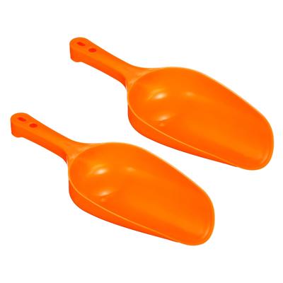 2Pcs Ice Scoop PP 11.4" Ice Maker Flour Cereal Sugar Handle Shovel Yellow