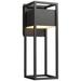 Barwick 18 1/4" High Black LED Outdoor Wall Light