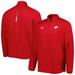 Men's Under Armour Red Wisconsin Badgers Motivate 2.0 Quarter-Zip Performance Jacket