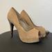 Jessica Simpson Shoes | Jessica Simpson Suede And Snakeskin Pumps | Color: Brown/Tan | Size: 8