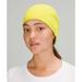 Lululemon Athletica Accessories | Nwt Lululemon Run For It Beanie Yellow Serpentine | Color: Yellow | Size: Os