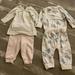 Ralph Lauren Matching Sets | Infant Girl Sweatsuit (2) | Color: Pink/White | Size: 9-12mb