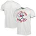 Men's Homage Gray Cleveland Guardians Grateful Dead Tri-Blend T-Shirt