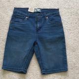 Levi's Bottoms | Levi’s Boys’ Size 12 Reg W26 Slim Cut-Off Shorts | Color: Blue | Size: 12b