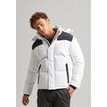 Winterjacke SUPERDRY Gr. XXL (52), weiß (optic) Herren Jacken Übergangsjacken