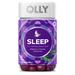 OLLY Sleep - 70 Gummies - For A Healthy Sleep Cycle - with L-Theanine & Botanicals - Sleep Aid - Flavor: Blackberry Zen