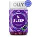OLLY Sleep - 70 Gummies - For A Healthy Sleep Cycle - with L-Theanine & Botanicals - Sleep Aid - Flavor: Blackberry Zen
