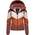 Anorak RAGWEAR "Novva Block" Gr. XL (42), orange (terra) Damen Jacken Regenjacken Anoraks