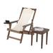 Gracie Oaks Elsha Folding Beach Chair Solid Wood in Brown | 29 H x 38 W x 37 D in | Wayfair B13B0221F41E4CE98AA4BCC6991B6B72