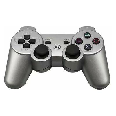 Wireless Controller Kompatibel mit Playstation 3 Ps3 Controller Verbesserter Joystick (Silber)