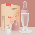 DolDave-BiSantos en silicone pour bébé cuillère à riz et céréales articles pour nouveau-né