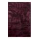 Tapis en microfibre dense bordeaux 120x170 cm