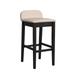 Hillsdale Furniture Maydena Black Wood Stool