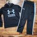 Under Armour Matching Sets | Nike Under Armour Hoody Set | Color: Black/Gray | Size: 5b