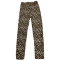 American Eagle Outfitters Jeans | American Eagle Leopard Print Hi-Rise Jegging Next Level Stretch Denim Jeans Sz 0 | Color: Brown | Size: 0