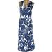 Anthropologie Dresses | Anthropologie Porridge Floral Maxi Dress | Color: Blue/White | Size: Xs