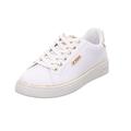 GUESS Damen Beckie Sneaker, White, 41 EU