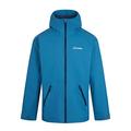 Berghaus Men's Deluge Pro 2.0 Waterproof Shell Jacket, Adjustable, Durable Coat, Rain Protection, Vallarta Blue, XXL