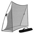 JARAGAR Large Golf Net, 10Ft x 7Ft Golf Practice Net Professional Golf Accessories with Carry Bag for Indoor and Outdoor Golf Hitting Training (Black)