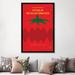 East Urban Home 'Attack of the Killer Tomatoes Minimal Movie Poster' Vintage Advertisement on Wrapped Canvas Metal in Orange/Red/White | Wayfair