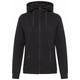 Venice Beach Zip Hoodie "Kirsty" Damen black, Gr. S, Baumwolle, mit Reißverschuss, Sportive Sweatjacke besonderem Komfort