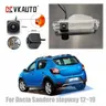 Vkauto-Caméra de recul pour Dacia Sandero Stepway Sandero II 2012 ~ 2018 ajouter Fish Eye