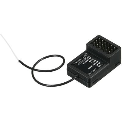 Lifcausal - 6CH Receiver for rc Car rc Boat Black Receiver