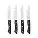 Cuisinart 4Pc Steakhouse Black Triple Rivet Steak Knife Set Stainless Steel in Black/Gray | 9.5 H x 1 D in | Wayfair C77TR-4PSK