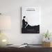 East Urban Home La Dolce Vita Minimal Movie Poster by Chungkong - Wrapped Canvas Graphic Art Print Metal in Black/Blue/Gray | 48 H x 32 W in | Wayfair