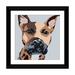 East Urban Home Prince the Pit on Gray Painting Print on Wrapped Canvas Paper in Black/Brown/White | 24 H in | Wayfair