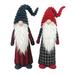 The Holiday Aisle® 2 Piece 17" Tall Xmas Gnomes Set | 18 H x 6 W x 4 D in | Wayfair 2383CAA003D845B09D9F46E83464768D