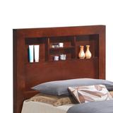 Winston Porter Laurel Cherry Bookcase Headboard Full Bed Wood in Brown | 48 H x 43 W x 81 D in | Wayfair EDAB13555A244EB3953CEBAEC7408BF4