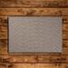 White 36 x 24 x 1 in Area Rug - Latitude Run® Houndstooth Machine Made Handwoven Natural Fiber Area Rug in Gray Wool | 36 H x 24 W x 1 D in | Wayfair