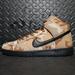 Nike Shoes | Nike Sb Dunk High Pro Desert Camo Bq6826-200 Size 7.5 | Color: Black/Tan | Size: 7.5