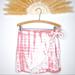 Free People Skirts | Free People Ann Reed Tie Dye Linen Wrap Skirt Pink White | Color: Pink/White | Size: 4