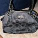 Coach Bags | Authentic Coach Madison Logo Bag | Color: Black/Blue | Size: Os