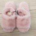 Jessica Simpson Shoes | Jessica Simpson Girls Nwob Pink Plush Slippers. Size S 11-12 | Color: Pink | Size: 11.5g