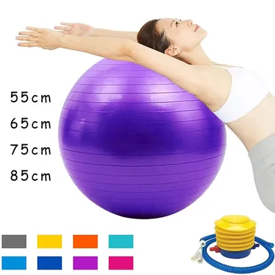 Ballon de yoga en PVC exercice antidéflagrant épaissi équipement de Pilates de gymnastique à