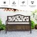 Sophia & William Outdoor Patio Metal Bench