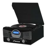 Victor Diner 7-in-1 Turntable Music Center with CD/MP3 Player & Bluetooth Function